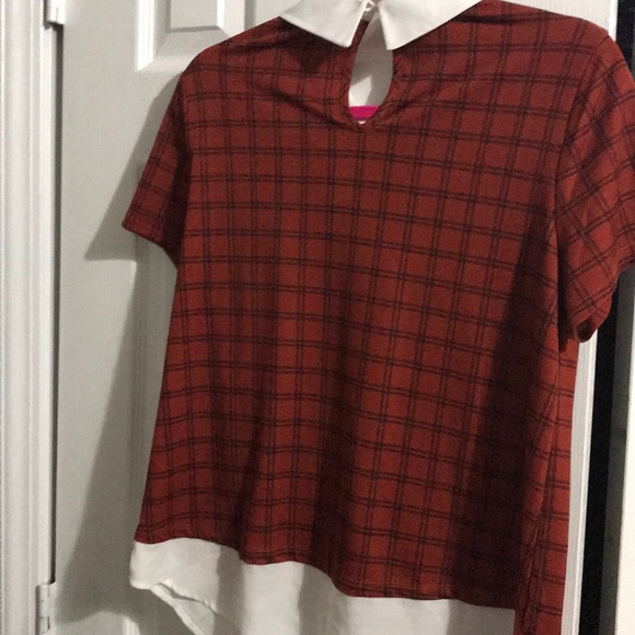 Plaid blouse - Picture 3 of 3
